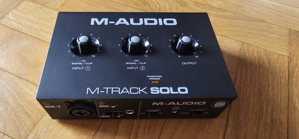 M-AUDIO M-Track Solo de segunda mano · Foto 4 de 7 · Madrid · 30 €