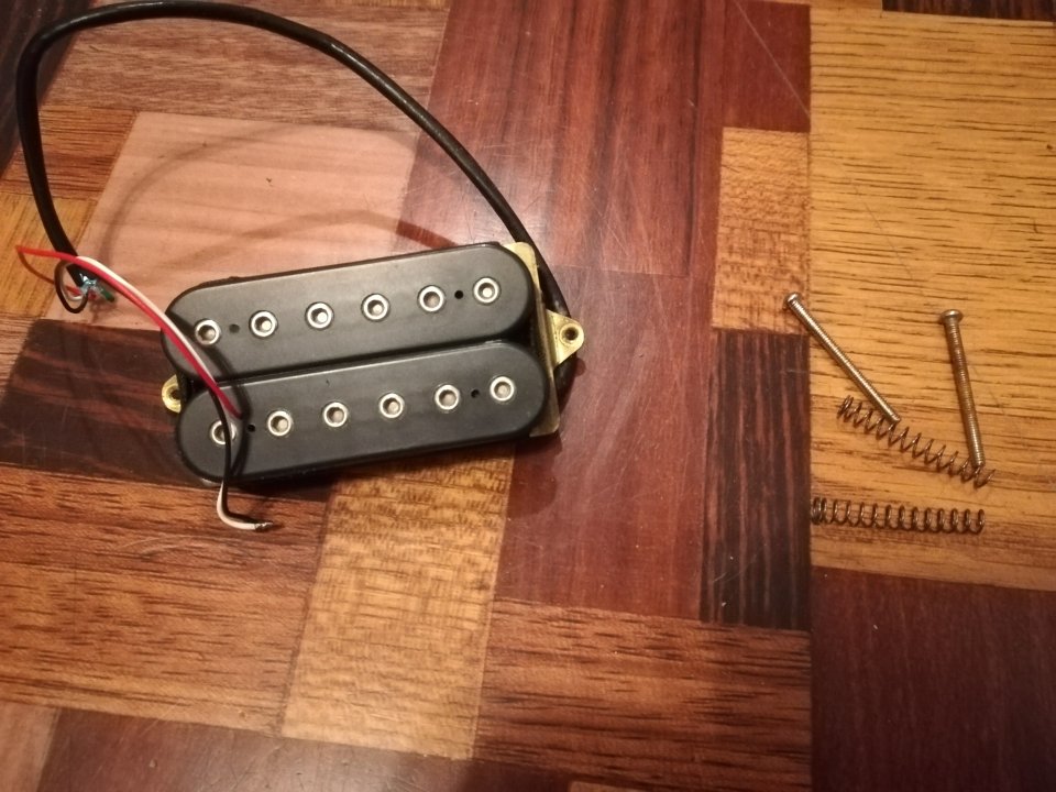 Dimarzio Humbucker From Hell posición mástil. Gastos envío incluidos