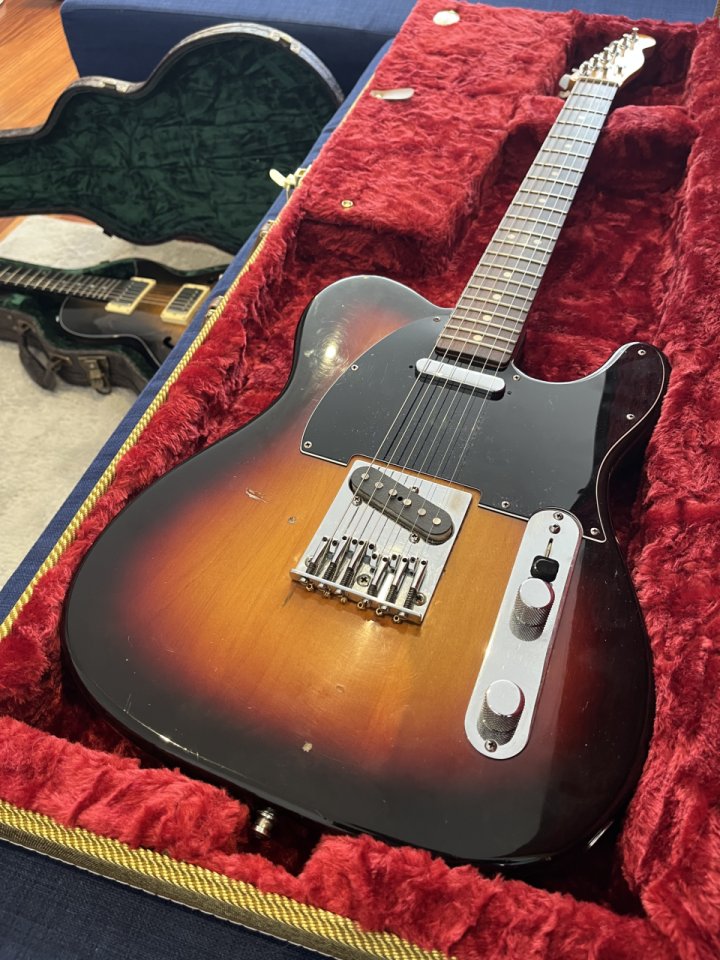 Fender Telecaster USA 1983 – Fullerton – CBS (Texas Special + originales)