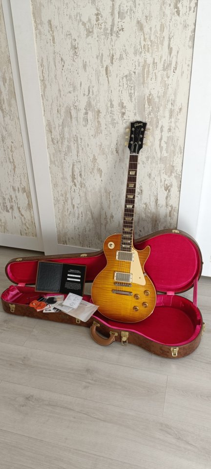 Gibson Custom Shop 1959 Les Paul Standard Reissue VOS Dirty Lemon 2023