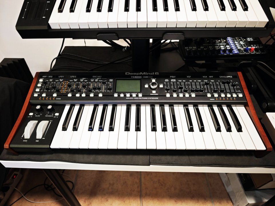 Sintetizador Behringer Deepmind 6 + extras de segunda mano · Foto 4 de 5 · Granada · 325 €