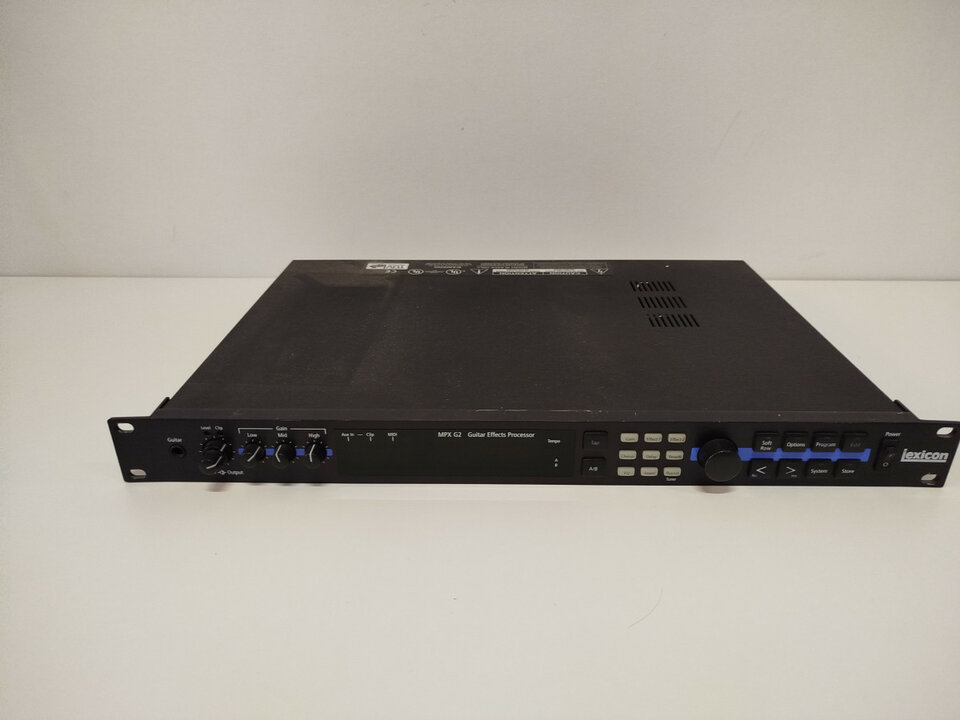 Multiefectos Lexicon MPX G2 + Pedalera Midi MPX R1