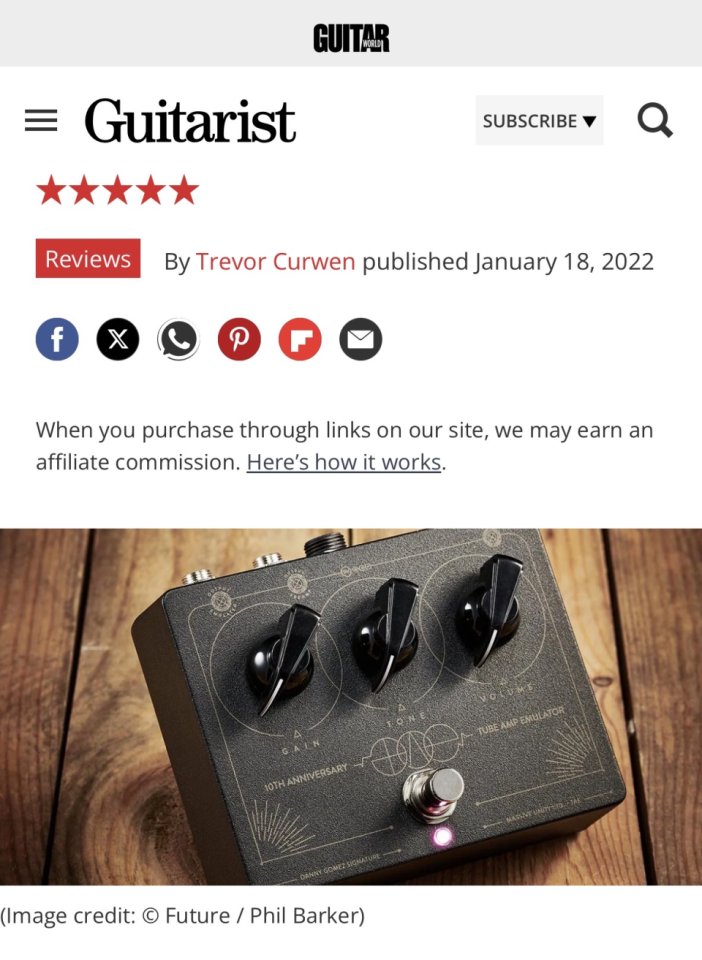 TAE Preamp (10th Anniversary) de segunda mano · Madrid · 250 €