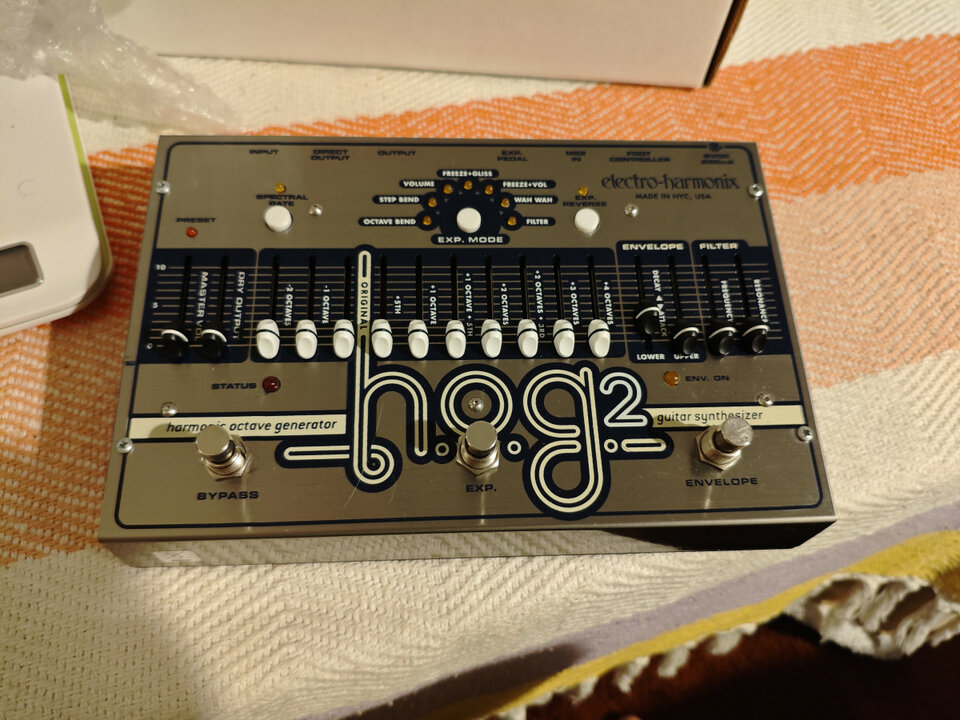 Electro‑Harmonix HOG 2 Harmonic Octave Generator – Estado impecable