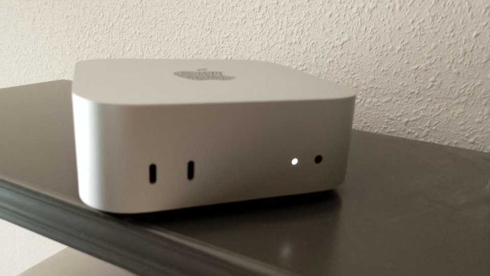 Mac mini m4 + monitor dell 27"