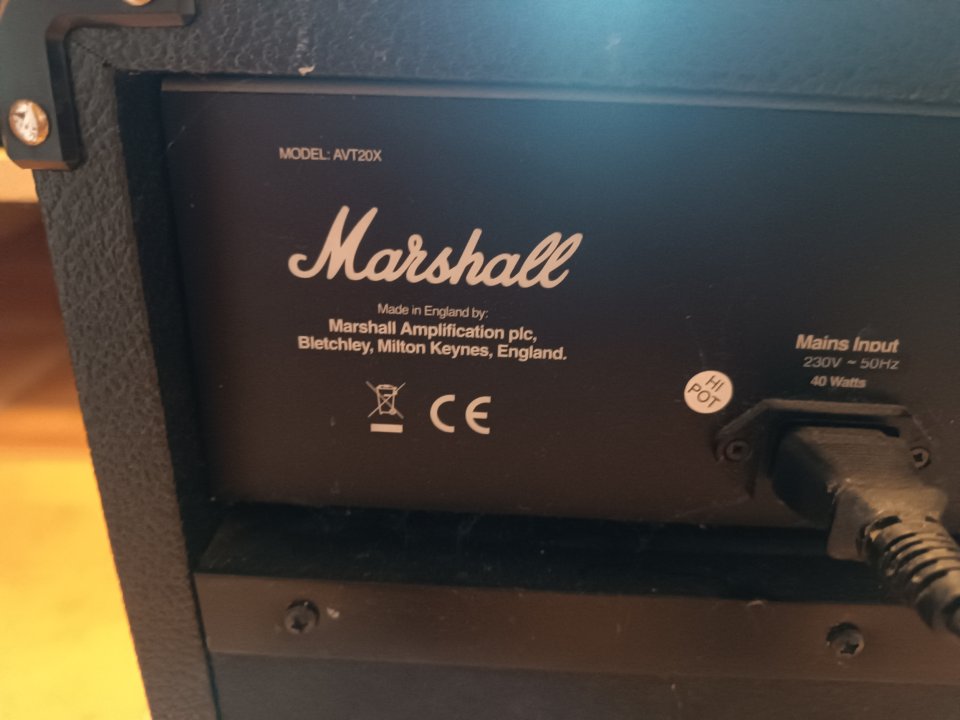 Marshall avt 20 de segunda mano · Foto 3 de 3 · Illes Balears · 80 €