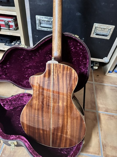 Guitarra Electroacústica Cort Modern Black TBK Con Estuche