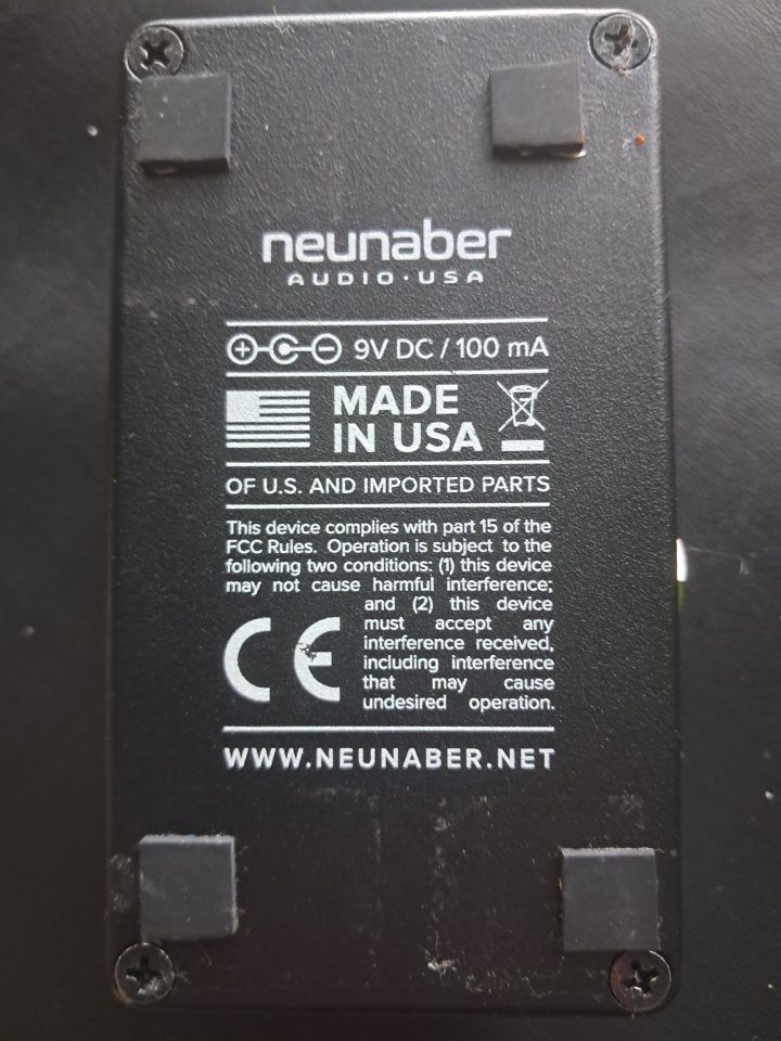 Pedal Neunaber Neuron Preamp