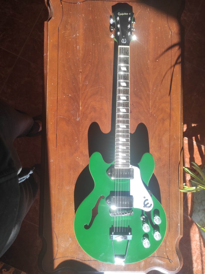 Epiphone Casino Coupe IG (Inverness Green) 2016, descatalogada