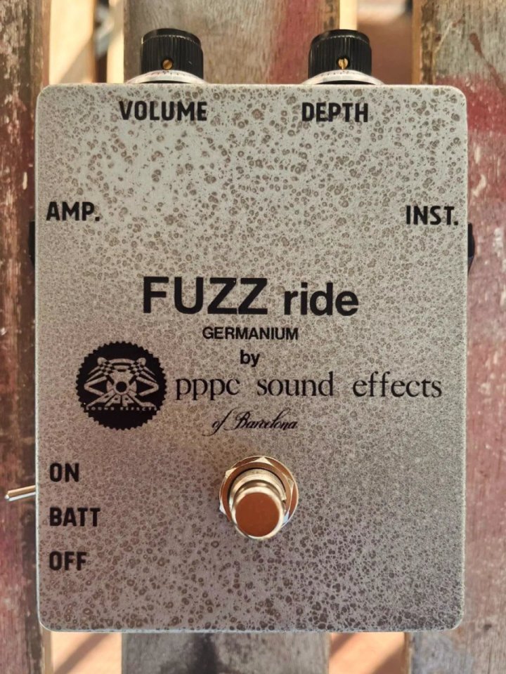 FuzzRide (Fuzzrite de germanio como el que usa Frusciante) PPPC Sound Effects