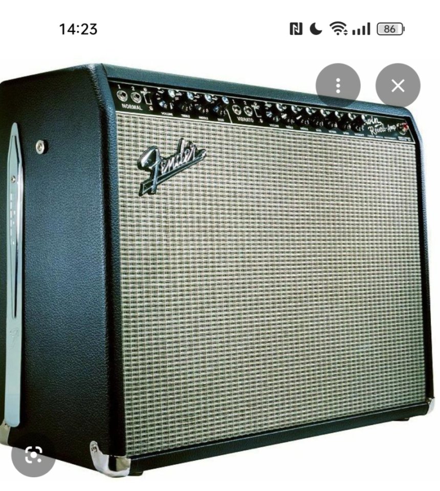 Fender 65 twin reverb. Cambio