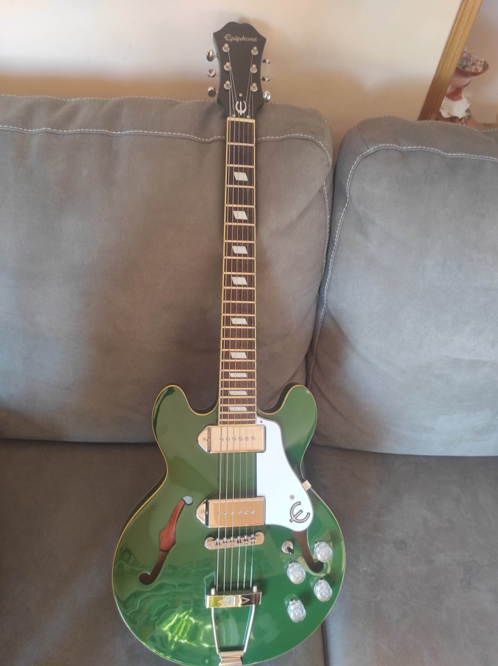 Epiphone Casino Coupe IG (Inverness Green) 2016, descatalogada