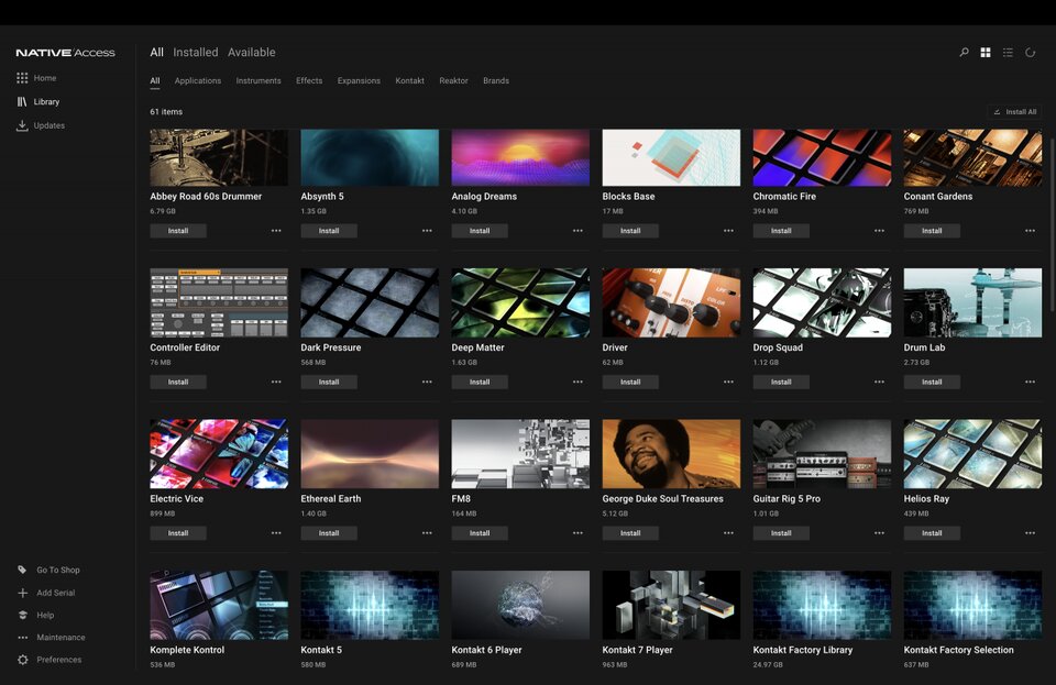 Maschine Studio + Komplete 8 + Cuenta completa NATIVE INSTRUMENTS