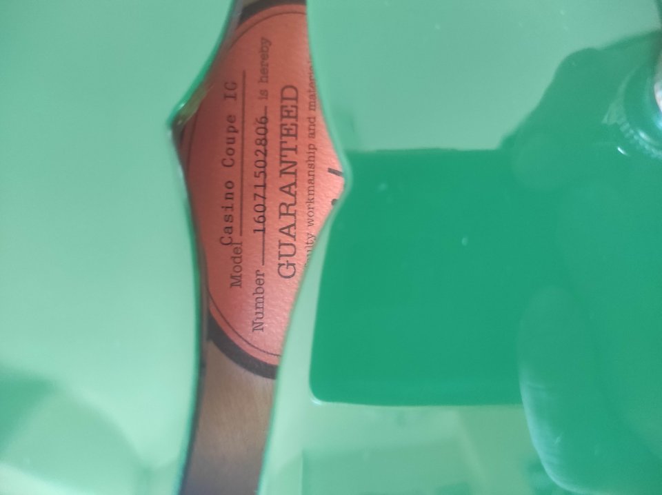 Epiphone Casino Coupe IG (Inverness Green) 2016, descatalogada