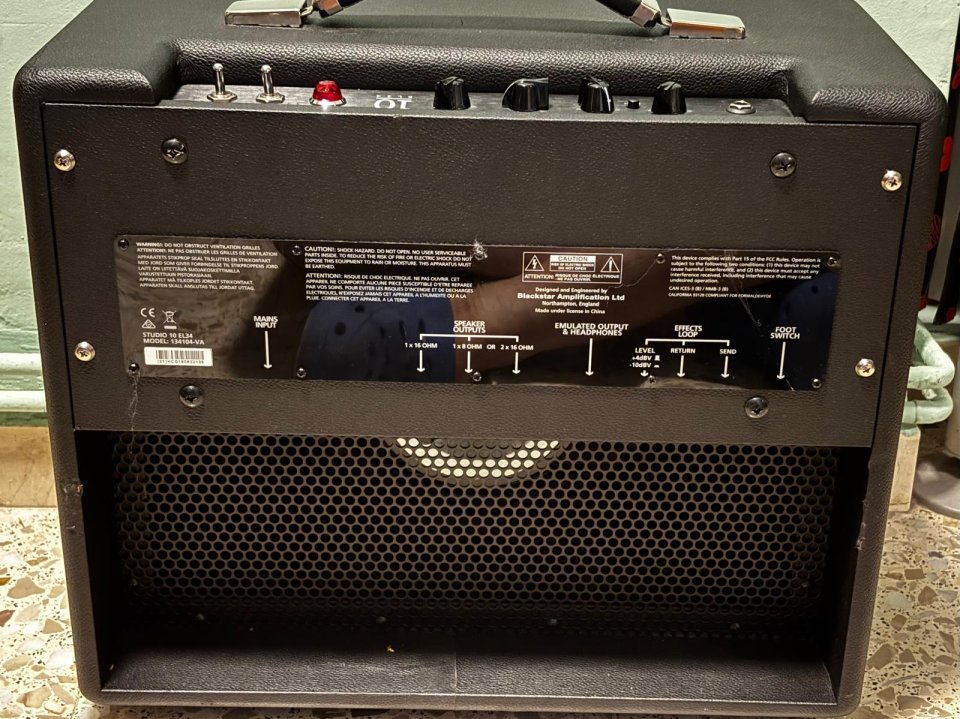 combo Blackstar Studio 10 EL34 - 10w - 1x12 de segunda mano · Foto 4 de 6 · Barcelona · 395 €