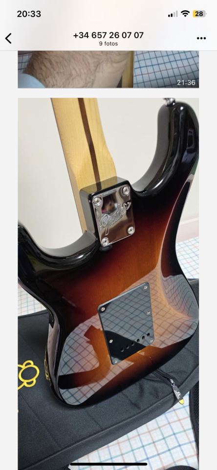 Vendo Fender Stratocaster usa pastillas Yosemite hss y Mark Koley  SSS