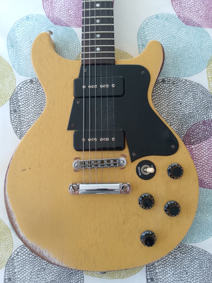 Gibson Les Paul Special Faded DC TV Yellow