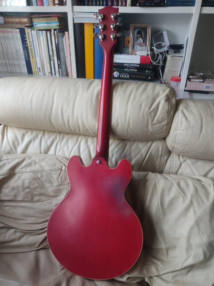 Gibson ES339 Satín cherry