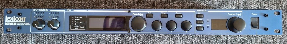 Lexicon MX400XL Procesador Reverb/Efectos Dual de segunda mano · Foto 2 de 5 · Madrid · 225 €