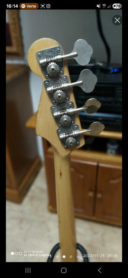 Fender jazz bass 1970