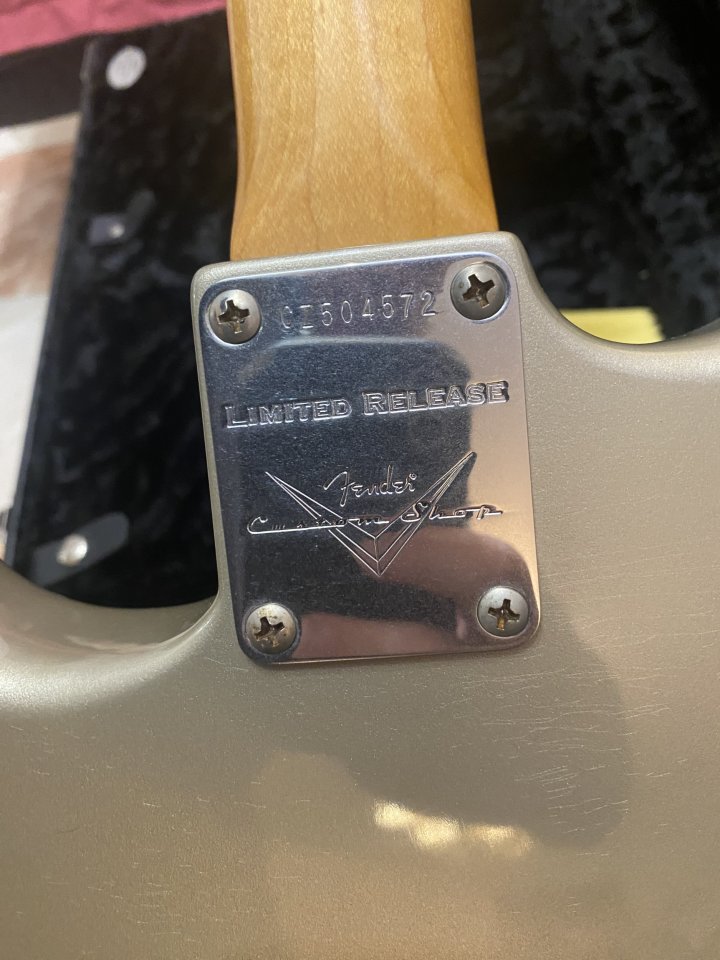 Fender strato custom shop ed limitada