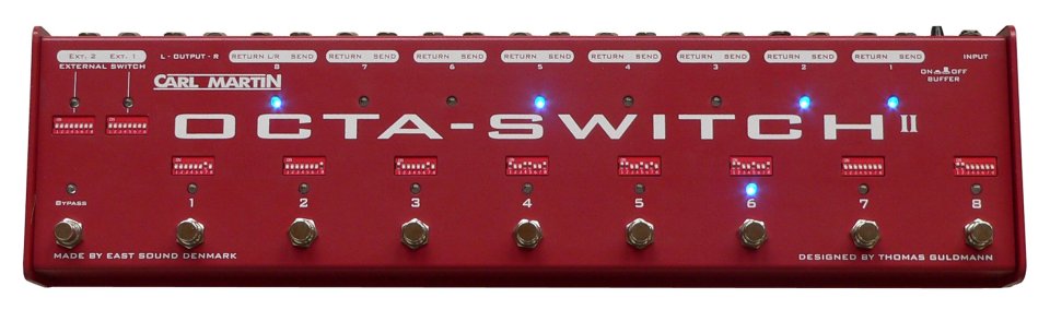 OctaSwitch Carl Martin (Programable mecánicamente - para pedaleras) switch_looper de segunda mano · Foto 1 de 5 · Salamanca · 159 €