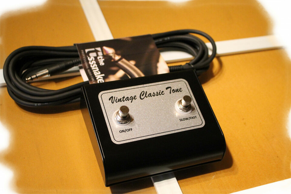 Pedal footswitch Controlador Velocidades Leslies.