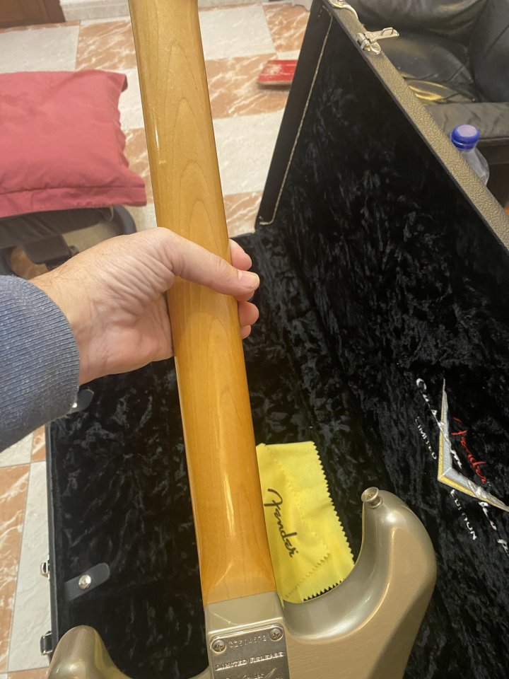 Fender strato custom shop ed limitada