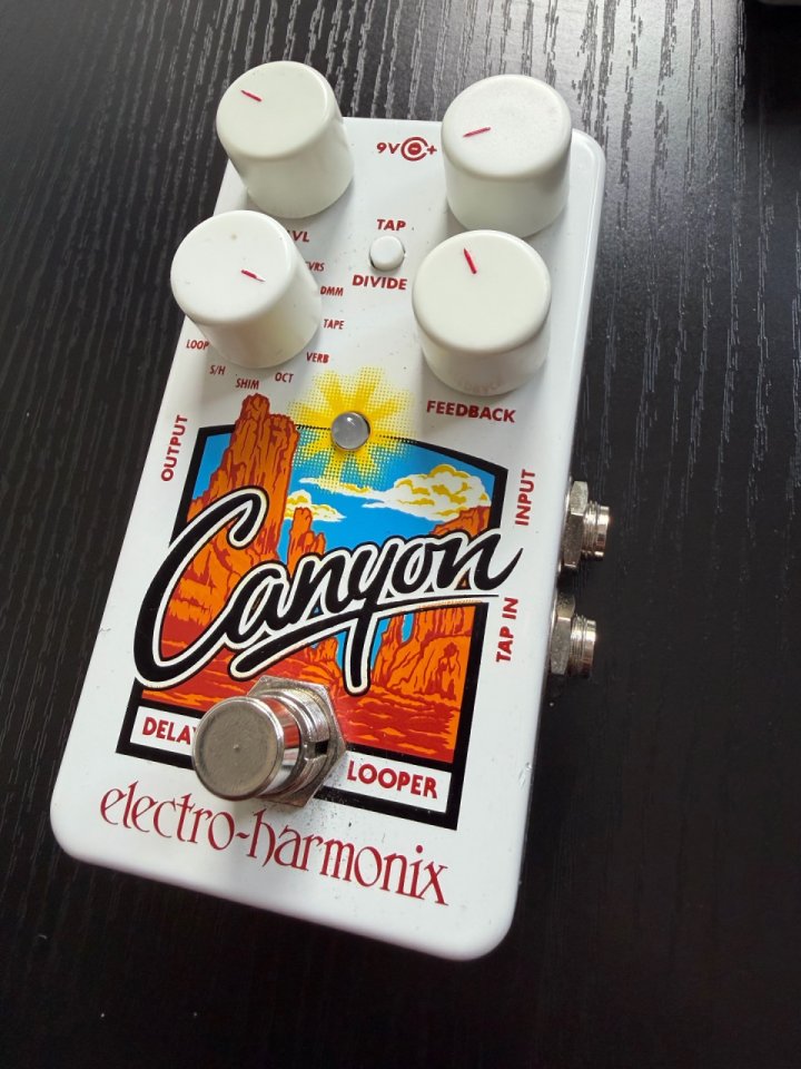 Pedal Delay Canyon Electro Harmonix de segunda mano · Valladolid · 90 €
