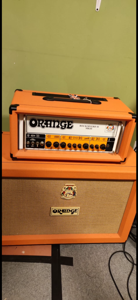 Orange Rockerverb MKIII + PPC 2x12