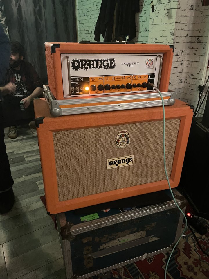 Orange Rockerverb MKIII + PPC 2x12