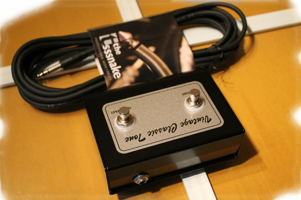 Pedal footswitch Controlador Velocidades Leslies.