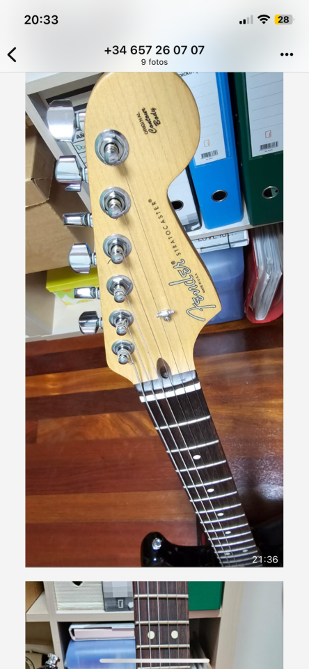 Vendo Fender Stratocaster usa pastillas Yosemite hss y Mark Koley  SSS