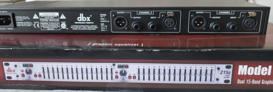 Dbx 215s EQ