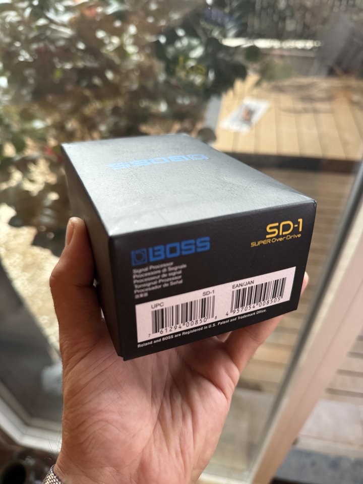 Boss SD-1 Super OverDrive Pedal