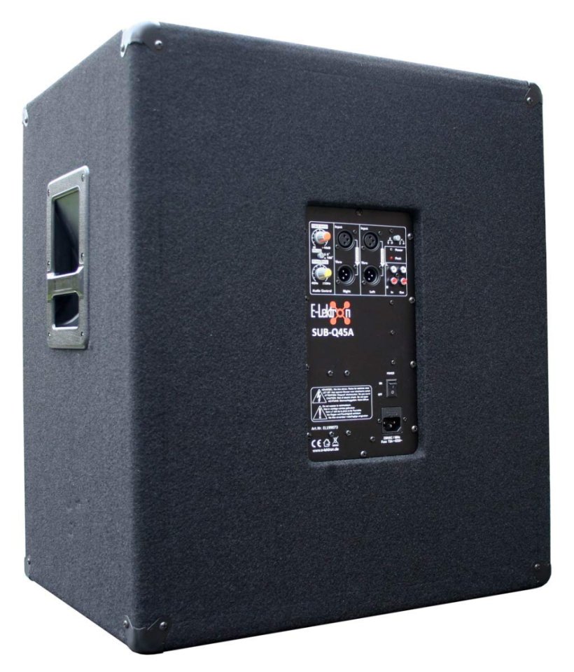 Subgrave activo 18" 500w Elektron Sub-Q45A de segunda mano · Foto 2 de 4 · Teruel · 250 €