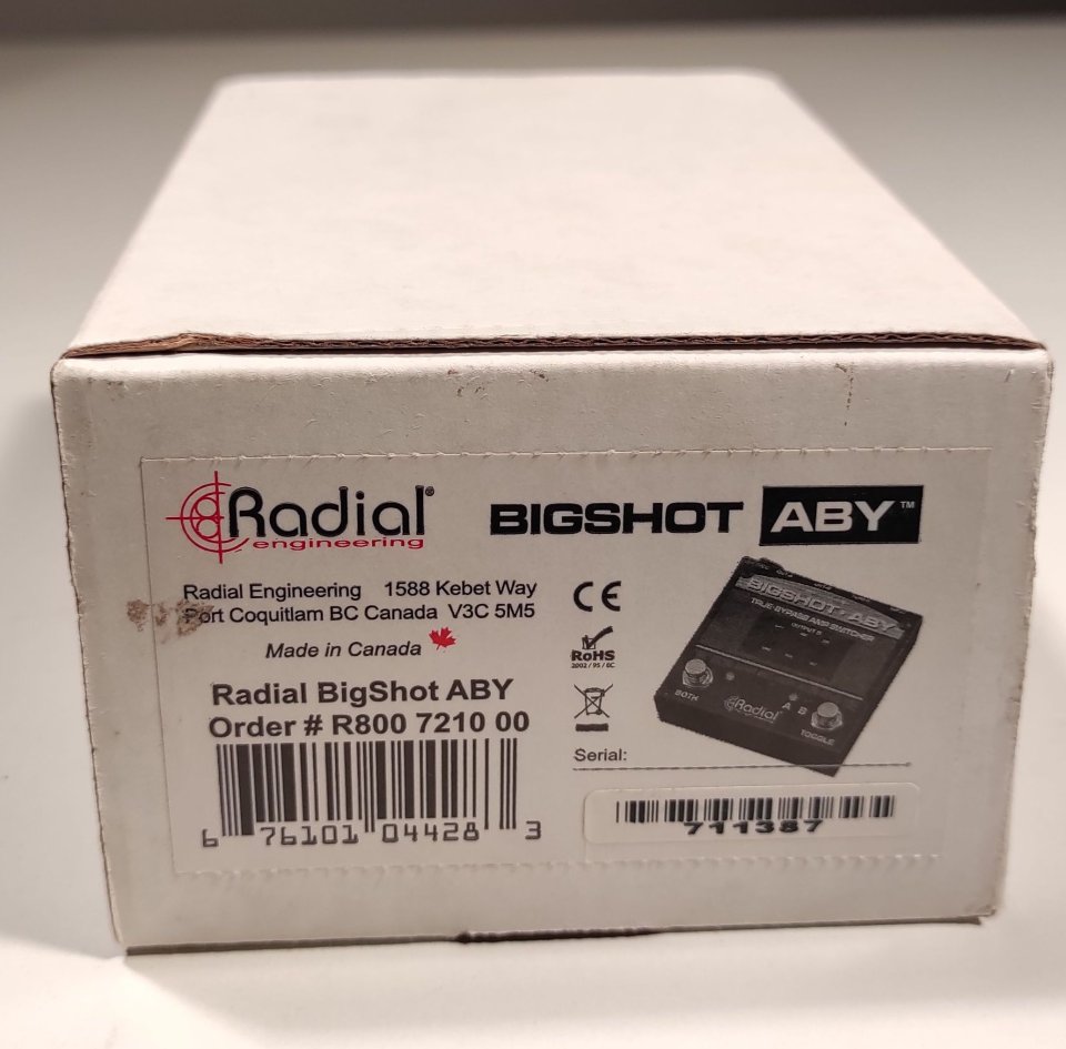 Radial Bigshot ABY V2