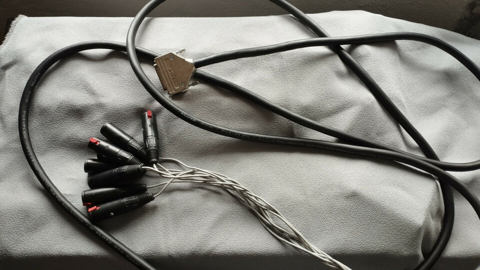 Vendo cableado de estudio de grabación, DSub25 - XLR - Jack - PATCHBAYS