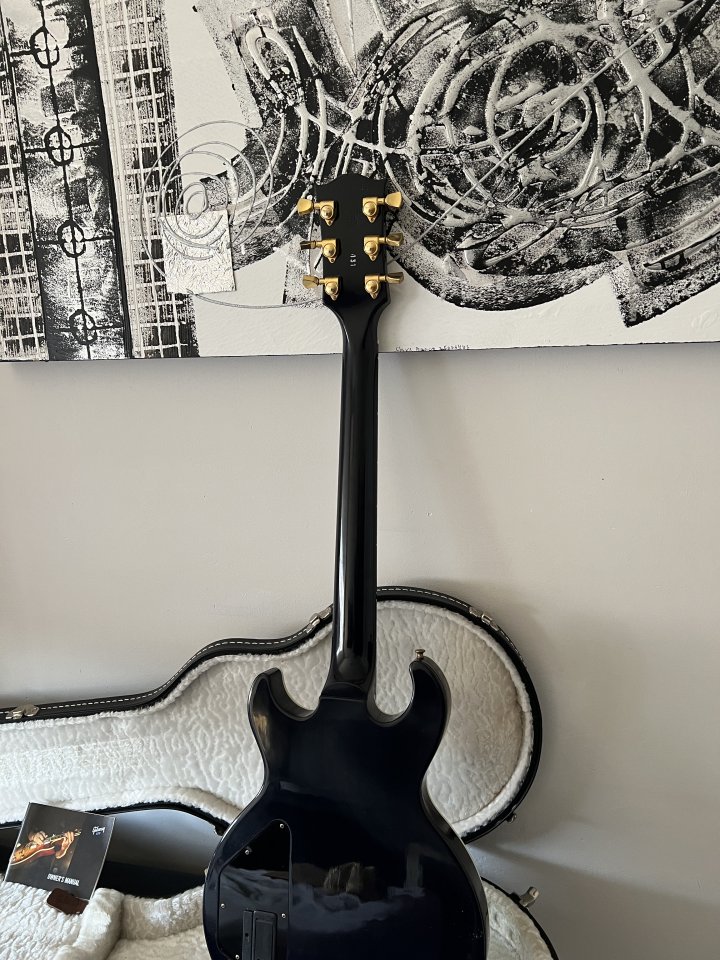 Cambio Gibson Longhorn Trans Blue de 2008