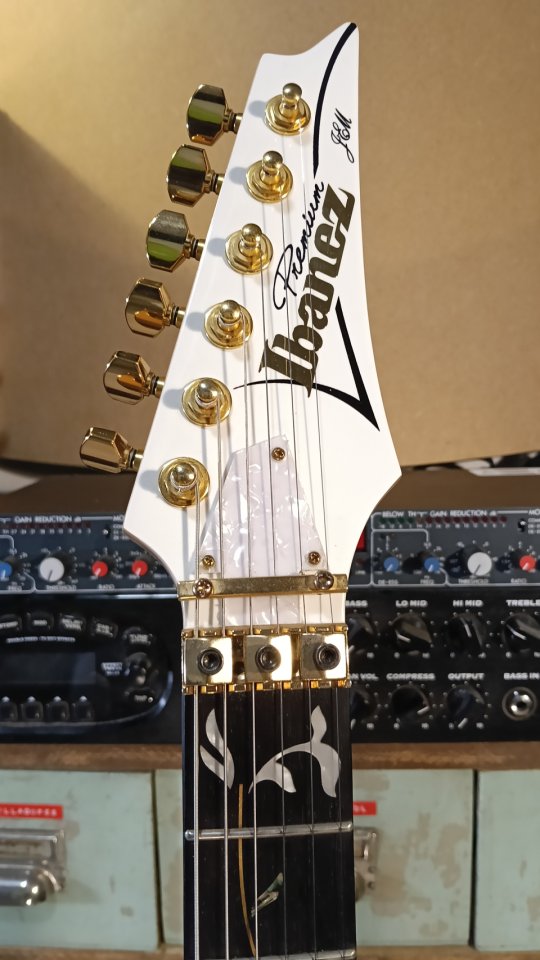 Ibanez JEM7VP-WH Steve Vai Signature + Gigbag