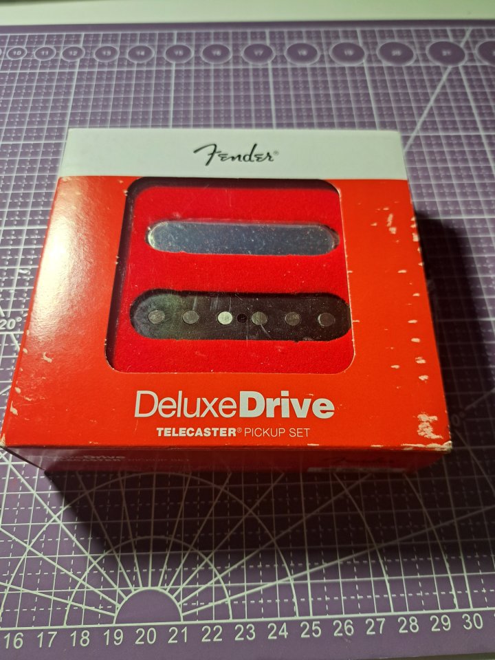 Fender telecaster deluxe drive set
