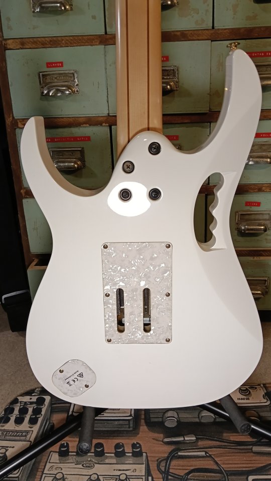 Ibanez JEM7VP-WH Steve Vai Signature + Gigbag