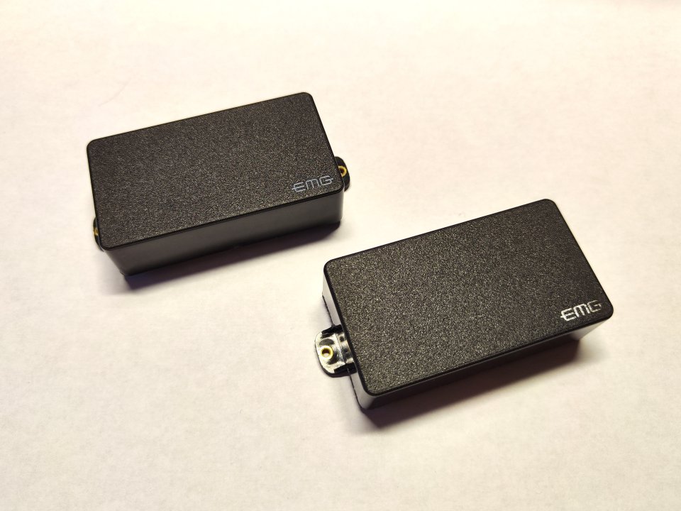EMG 81 y 60 set de pastillas humbucker activas