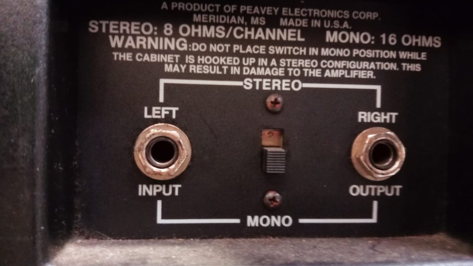 Vendo Amplificador de Guitarra Peavey 5150 con pantalla peavey