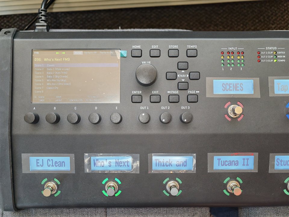 Fractal Audio FM9 Mark Il Turbo + Cab packs & IRs extra de segunda mano · Foto 2 de 5 · Madrid · 1799 €