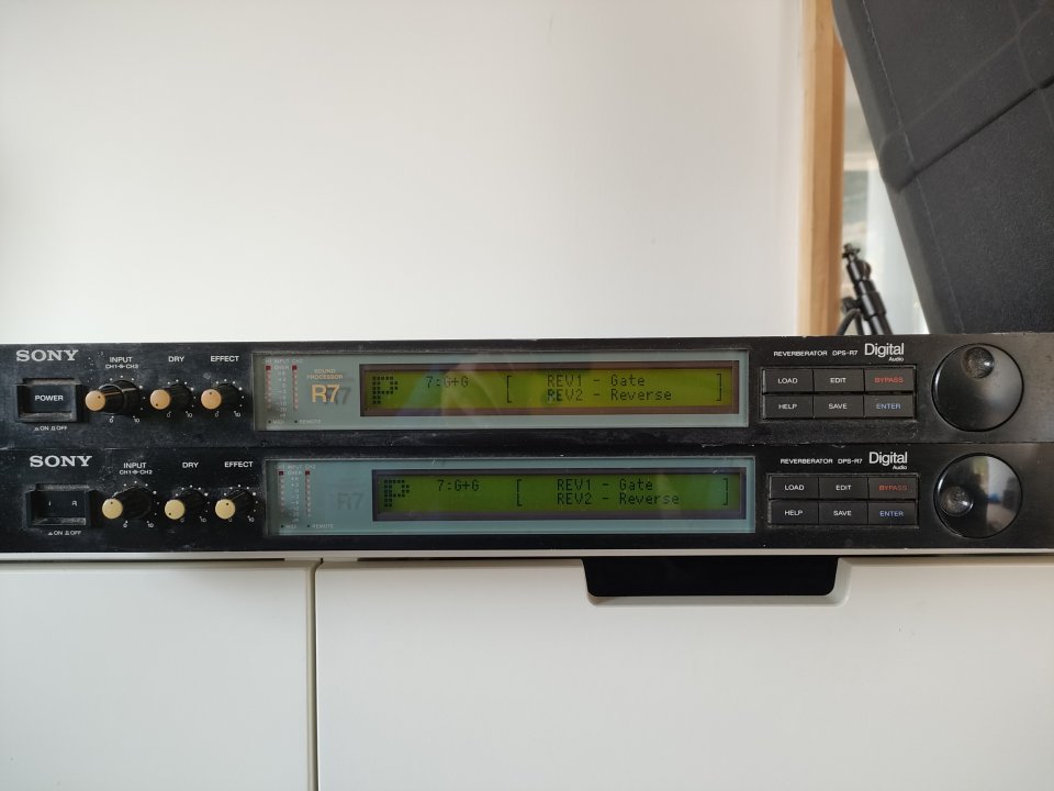 REVERB SONY DPS R7 (2 unidades)