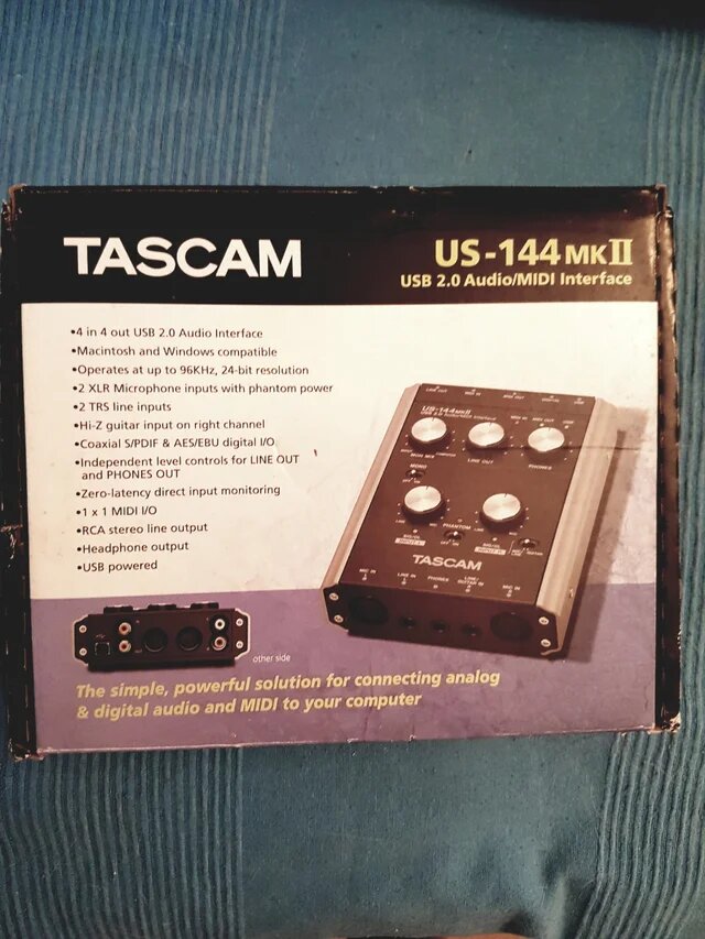 Interfaz Audio Tascam US-144MKII