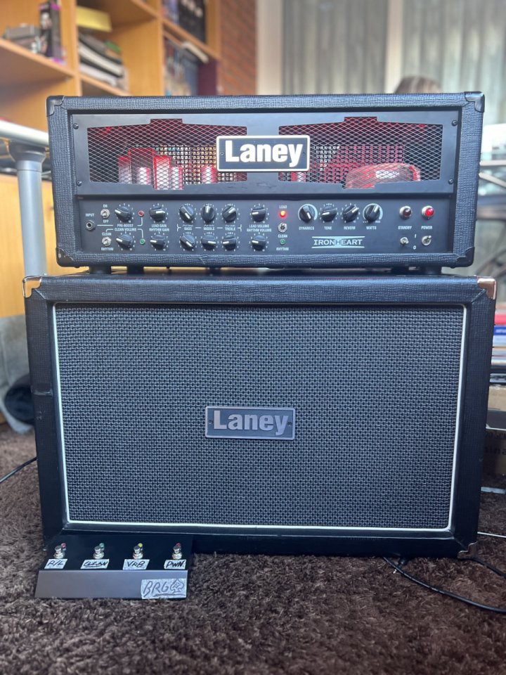 Laney Ironheart 60W + pantalla 2x12 | Metal, versatilidad y carácter