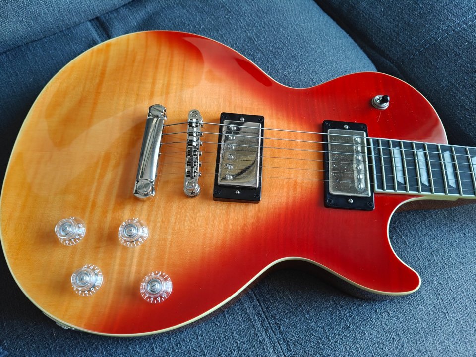 O cambio Epiphone Les Paul standard modern