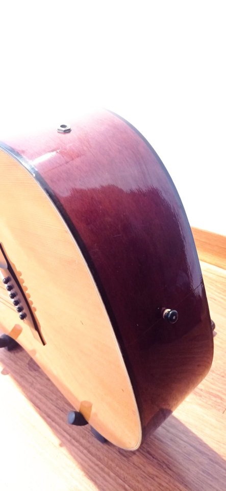 Guitarra eléctroacustica Hondo Corea 80s de segunda mano · Foto 8 de 9 · Cuenca · 150 €